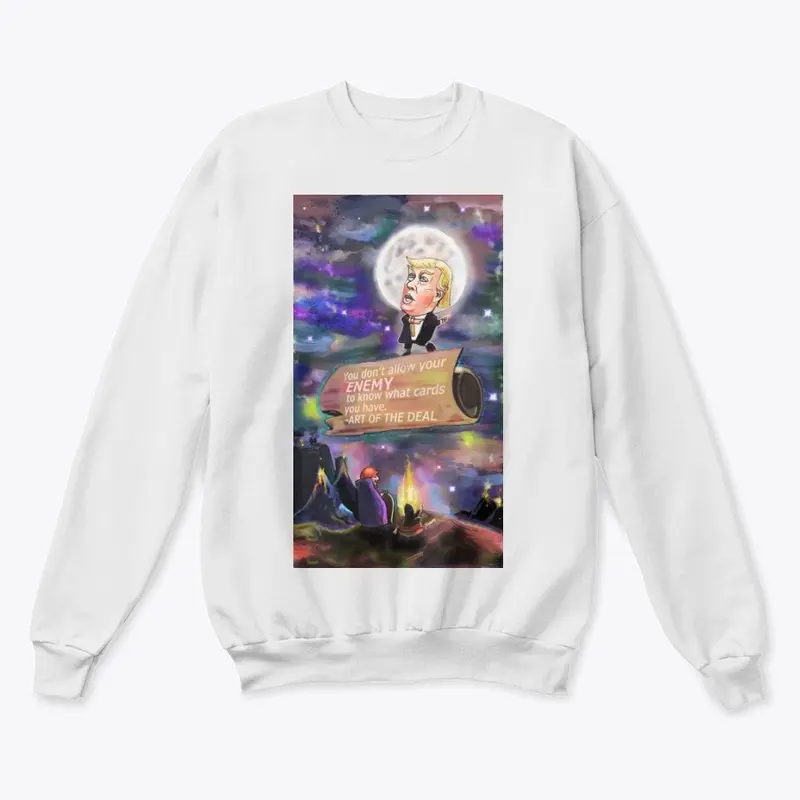 Donald Trump Moon Sweatshirt